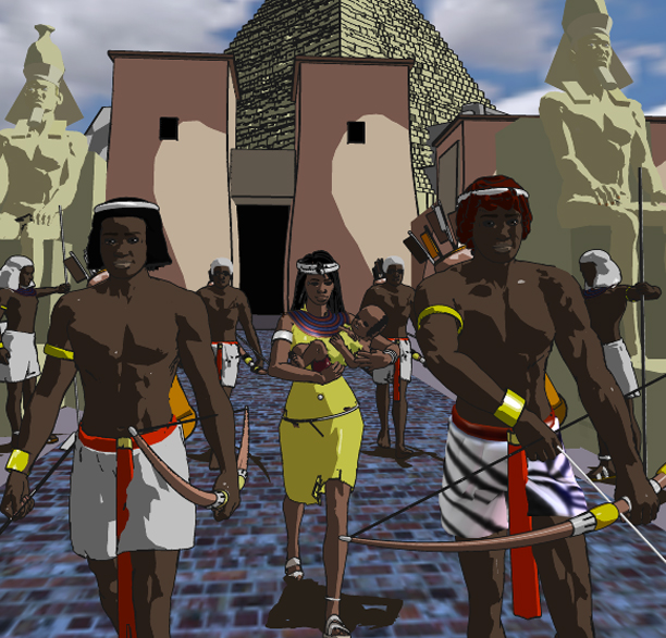 Medjay Nubian Archers